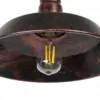 LEDTM® RAY 01052 Vintage Φωτιστικό Τοίχου - Απλίκα με Ντουί 1 x E27 AC 220-240V IP20 - Χάλκινο Εφέ Σκουριάς - Μ35 x Π40 x Υ32cm - Image 8
