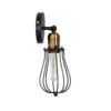 LEDTM® CATEL 01056 Vintage Φωτιστικό Τοίχου - Απλίκα με Ντουί 1 x E27 AC 220-240V IP20 - Μαύρο & Χρυσό - Μ12 x 15 x Υ32cm - Image 7