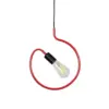 LEDTM® LIBBY 01095-1 Παιδικό Κρεμαστό Φωτιστικό Οροφής με Ντουί 1 x E27 AC 220-240V IP20 - Κόκκινο - Μ28 x Π4 x Υ34cm