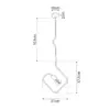 LEDTM® LIBBY 01096-1 Παιδικό Κρεμαστό Φωτιστικό Οροφής με Ντουί 1 x E27 AC 220-240V IP20 - Πράσινο & Μαύρο - Μ31 x Π4 x Υ37.5cm - Image 5