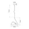LEDTM® LIBBY 01097-1 Παιδικό Κρεμαστό Φωτιστικό Οροφής με Ντουί 1 x E27 AC 220-240V IP20 - Κίτρινο - Μ30 x Π4 x Υ32cm - Image 5