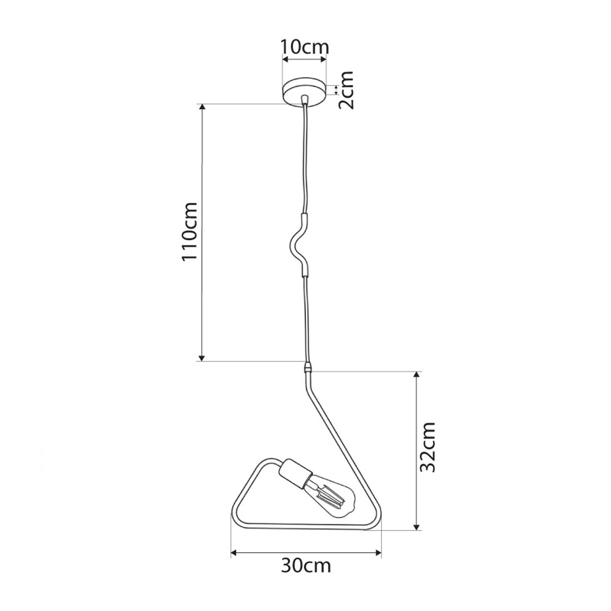 LEDTM® LIBBY 01097-1 Παιδικό Κρεμαστό Φωτιστικό Οροφής με Ντουί 1 x E27 AC 220-240V IP20 - Κίτρινο - Μ30 x Π4 x Υ32cm - Image 5