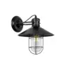 LEDTM® CELL 01118 Vintage Φωτιστικό Τοίχου - Απλίκα με Ντουί 1 x E27 AC 220-240V IP20 - Μαύρο - Μ26.5 x Π32 x Υ30cm
