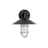 LEDTM® CELL 01118 Vintage Φωτιστικό Τοίχου - Απλίκα με Ντουί 1 x E27 AC 220-240V IP20 - Μαύρο - Μ26.5 x Π32 x Υ30cm - Image 3