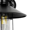 LEDTM® CELL 01118 Vintage Φωτιστικό Τοίχου - Απλίκα με Ντουί 1 x E27 AC 220-240V IP20 - Μαύρο - Μ26.5 x Π32 x Υ30cm - Image 4