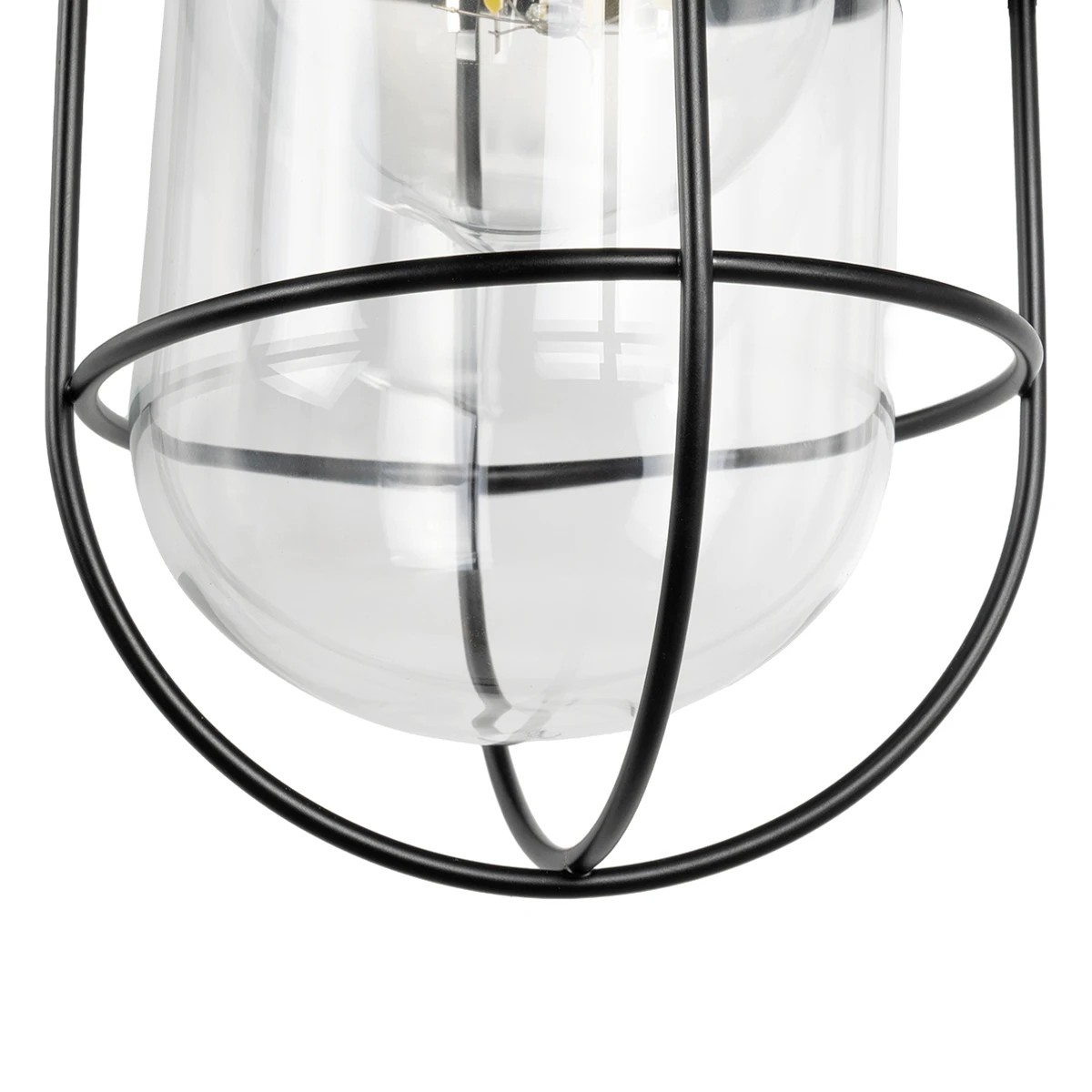 LEDTM® CELL 01118 Vintage Φωτιστικό Τοίχου - Απλίκα με Ντουί 1 x E27 AC 220-240V IP20 - Μαύρο - Μ26.5 x Π32 x Υ30cm - Image 8