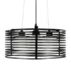 LEDTM® KEVIA 01150 Μοντέρνο Κρεμαστό Φωτιστικό Οροφής με Ντουί 3 x E27 AC 220-240V IP20 - Μαύρο & Λευκό - Μ40 x Π40 x Υ22cm - Image 7