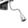 LEDTM® ELEGANT 01494 Μοντέρνο Φωτιστικό Τοίχου - Απλίκα Ξενοδοχείου Reading Light με Ντουί 1 x E27 LED 3W 270lm 36° AC 220-240V IP20 Θερμό Λευκό 2700K - CREE XPE Chip - Ασημί & Μαύρο - Μ17 x Π21 x Υ43cm - 2 Χρόνια Εγγύηση - Image 10