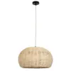 LEDTM® DE LA MER 01624 Boho Κρεμαστό Φωτιστικό Οροφής με Ντουί 3 x E27 AC 220-240V IP20 - Μπεζ - Μ45 x Π45 x Υ24cm - Image 3