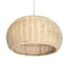 LEDTM® DE LA MER 01624 Boho Κρεμαστό Φωτιστικό Οροφής με Ντουί 3 x E27 AC 220-240V IP20 - Μπεζ - Μ45 x Π45 x Υ24cm - Image 8