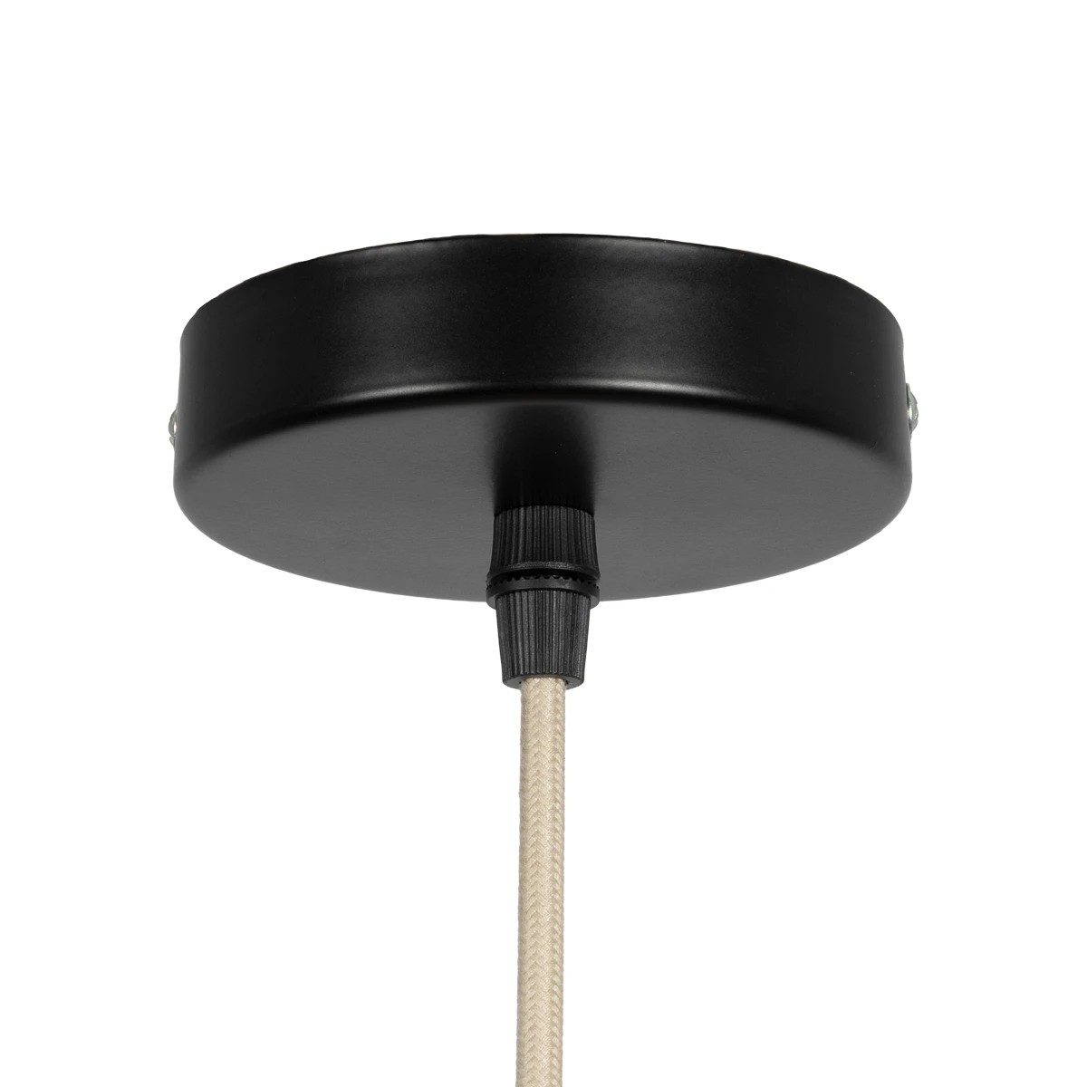 LEDTM® DE LA MER 01624 Boho Κρεμαστό Φωτιστικό Οροφής με Ντουί 3 x E27 AC 220-240V IP20 - Μπεζ - Μ45 x Π45 x Υ24cm - Image 10