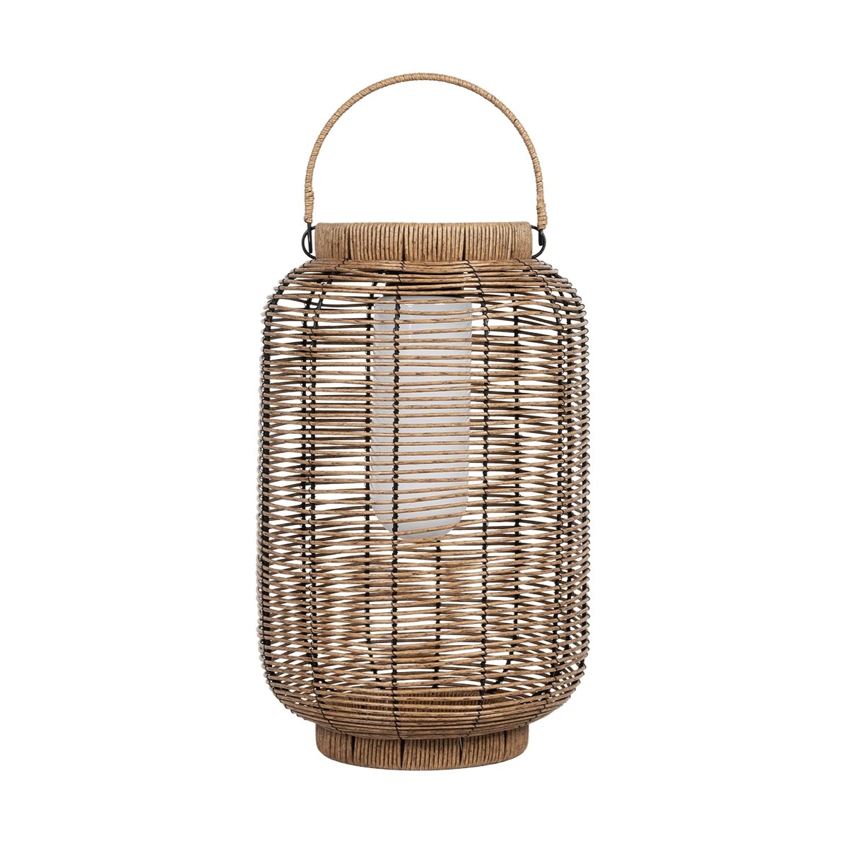 LEDTM® GRAMBIAN 02304 Boho Επιδαπέδιο Φωτιστικό με IR Ασύρματο Χειριστήριο LED 5W 200lm 180° με Ενσωματωμένο Φωτοβολταϊκό Panel 6V 1W & Επαναφορτιζόμενη Μπαταρία Li-ion 3.2V 1000mAh Αδιάβροχο IP65 Θερμό Λευκό 2700K - Sanan SMD Chip - Μπεζ - Μ30 x Π30 x Υ48cm - 2 Χρόνια Εγγύηση - Image 3