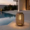 LEDTM® GRAMBIAN 02304 Boho Επιδαπέδιο Φωτιστικό με IR Ασύρματο Χειριστήριο LED 5W 200lm 180° με Ενσωματωμένο Φωτοβολταϊκό Panel 6V 1W & Επαναφορτιζόμενη Μπαταρία Li-ion 3.2V 1000mAh Αδιάβροχο IP65 Θερμό Λευκό 2700K - Sanan SMD Chip - Μπεζ - Μ30 x Π30 x Υ48cm - 2 Χρόνια Εγγύηση - Image 6