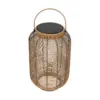LEDTM® GRAMBIAN 02304 Boho Επιδαπέδιο Φωτιστικό με IR Ασύρματο Χειριστήριο LED 5W 200lm 180° με Ενσωματωμένο Φωτοβολταϊκό Panel 6V 1W & Επαναφορτιζόμενη Μπαταρία Li-ion 3.2V 1000mAh Αδιάβροχο IP65 Θερμό Λευκό 2700K - Sanan SMD Chip - Μπεζ - Μ30 x Π30 x Υ48cm - 2 Χρόνια Εγγύηση - Image 7