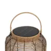 LEDTM® GRAMBIAN 02304 Boho Επιδαπέδιο Φωτιστικό με IR Ασύρματο Χειριστήριο LED 5W 200lm 180° με Ενσωματωμένο Φωτοβολταϊκό Panel 6V 1W & Επαναφορτιζόμενη Μπαταρία Li-ion 3.2V 1000mAh Αδιάβροχο IP65 Θερμό Λευκό 2700K - Sanan SMD Chip - Μπεζ - Μ30 x Π30 x Υ48cm - 2 Χρόνια Εγγύηση - Image 8