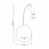 LEDTM® GOOSE 61696 Μοντέρνο Φωτιστικό Τοίχου - Απλίκα Ξενοδοχείου Reading Light με Φορτιστή USB 3A LED 6W 540lm 36° & 360° AC 220-240V IP20 Θερμό Λευκό 2700K - CREE XPE & Lumileds SMD Chip - Νίκελ Βούρτσας - Μ15.5 x Π15 x Υ30.5cm - 3 Χρόνια Εγγύηση - Image 5