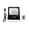 LEDTM® RGBFLOOD 75602 Προβολέας με IR Ασύρματο Χειριστήριο LED 50W 3250lm 120° AC 220-240V Αδιάβροχο IP66 Πολύχρωμο RGB Dimmable - COB Chip - Μαύρο Ματ - Μ22 x Π5.5 x Υ28cm - 2 Χρόνια Εγγύηση - Image 10