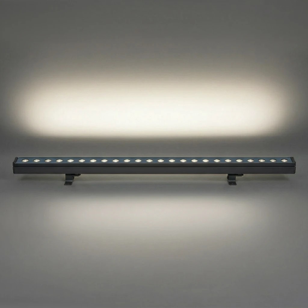 LEDTM® WASHERMARGO 90152 Μπάρα Φωτισμού Wall Washer LED 24W 2760lm 30° DC 24V Αδιάβροχο IP65 Φυσικό Λευκό 4500K Dimmable - Bridgelux SMD Chip - Γκρι Ανθρακί Ματ - Μ100 x Π4 x Υ5cm - 3 Χρόνια Εγγύηση - Image 2