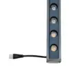 LEDTM® WASHERMARGO 90152 Μπάρα Φωτισμού Wall Washer LED 24W 2760lm 30° DC 24V Αδιάβροχο IP65 Φυσικό Λευκό 4500K Dimmable - Bridgelux SMD Chip - Γκρι Ανθρακί Ματ - Μ100 x Π4 x Υ5cm - 3 Χρόνια Εγγύηση - Image 4