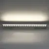 LEDTM® WASHERFAIA 90187 Μπάρα Φωτισμού Wall Washer με Αντιθαμβωτική Γρίλια LED 24W 2760lm 15° DC 24V Αδιάβροχο IP65 Φυσικό Λευκό 4500K Dimmable - Bridgelux SMD Chip - Γκρί Ανθρακί - Μ100 x Π4 x Υ5.5cm - 3 Χρόνια Εγγύηση - Image 2