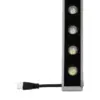 LEDTM® WASHERFAIA 90187 Μπάρα Φωτισμού Wall Washer με Αντιθαμβωτική Γρίλια LED 24W 2760lm 15° DC 24V Αδιάβροχο IP65 Φυσικό Λευκό 4500K Dimmable - Bridgelux SMD Chip - Γκρί Ανθρακί - Μ100 x Π4 x Υ5.5cm - 3 Χρόνια Εγγύηση - Image 4