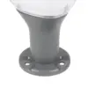 LEDTM® NATURE 90532 Φωτιστικό Κολωνάκι Κήπου LED 10W 500lm 120° DC 5V με Ενσωματωμένο Φωτοβολταϊκό Panel 6V 2W & Επαναφορτιζόμενη Μπαταρία Li-ion 3.2V 8000mAh με Αισθητήρα Ημέρας-Νύχτας Αδιάβροχο IP65 Ψυχρό Λευκό 6000K - Sanan SMD Chip - Γκρι Ανθρακί Ματ - Μ26 x Π26 x Υ30cm - 2 Χρόνια Εγγύηση - Image 7