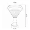 LEDTM® SHARP 90533 Φωτιστικό Κολωνάκι Κήπου LED 10W 500lm 120° DC 5V με Ενσωματωμένο Φωτοβολταϊκό Panel 6V 2W & Επαναφορτιζόμενη Μπαταρία Li-ion 3.2V 8000mAh με Αισθητήρα Ημέρας-Νύχτας Αδιάβροχο IP65 Ψυχρό Λευκό 6000K - Sanan SMD Chip - Γκρι Ανθρακί Ματ - Μ26 x Π26 x Υ33cm - 2 Χρόνια Εγγύηση - Image 5