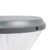 LEDTM® SHARP 90533 Φωτιστικό Κολωνάκι Κήπου LED 10W 500lm 120° DC 5V με Ενσωματωμένο Φωτοβολταϊκό Panel 6V 2W & Επαναφορτιζόμενη Μπαταρία Li-ion 3.2V 8000mAh με Αισθητήρα Ημέρας-Νύχτας Αδιάβροχο IP65 Ψυχρό Λευκό 6000K - Sanan SMD Chip - Γκρι Ανθρακί Ματ - Μ26 x Π26 x Υ33cm - 2 Χρόνια Εγγύηση - Image 6