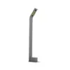 LEDTM® GREENERY 90544 Φωτιστικό Κολωνάκι Κήπου LED 15W 1500lm 120° AC 220-240V Αδιάβροχο IP65 - Θερμό Λευκό 2700K - Bridgelux COB Chip - Γκρι Ανθρακί Ματ - Μ8 x Π15 x Υ70cm - 3 Χρόνια Εγγύηση - Image 3
