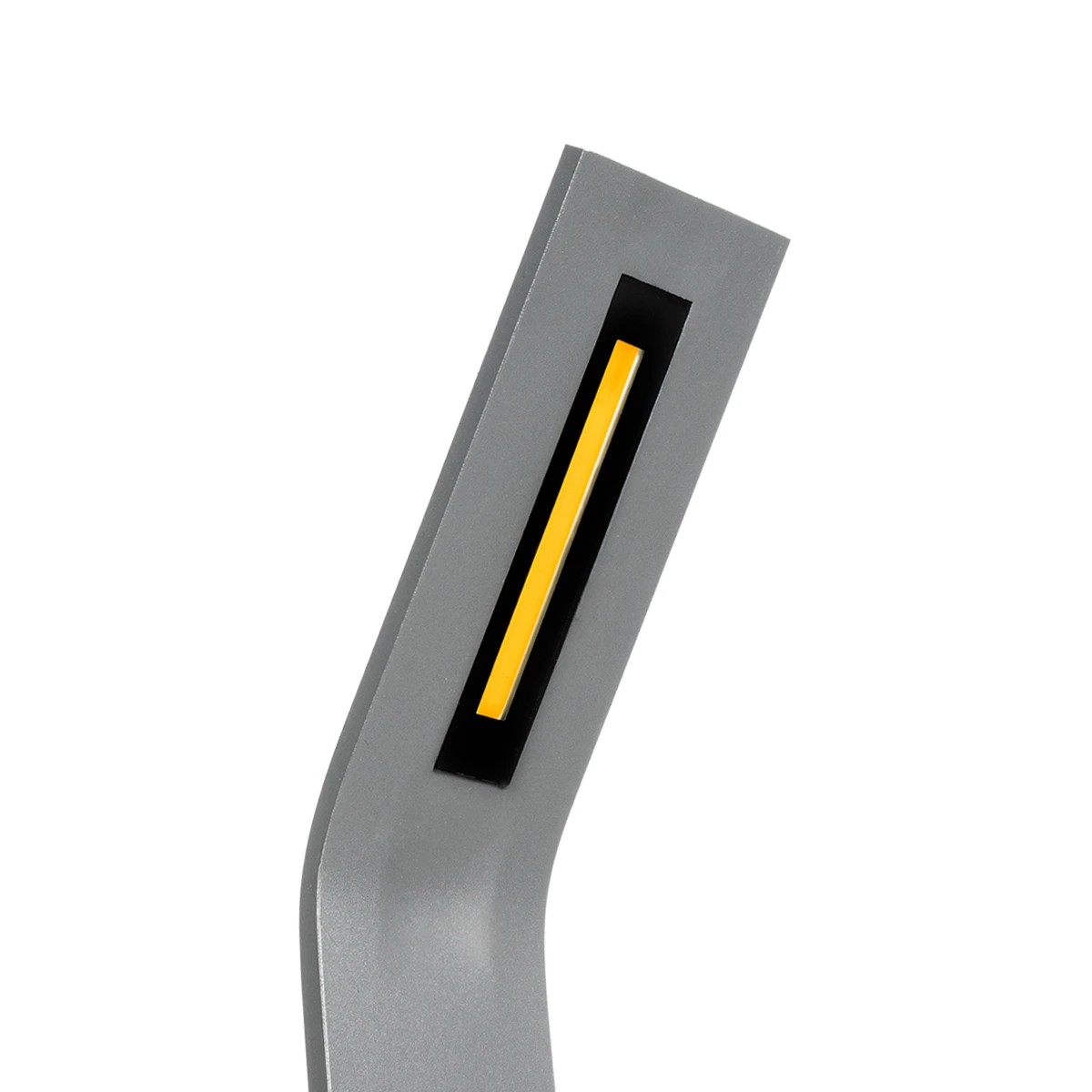 LEDTM® GREENERY 90544 Φωτιστικό Κολωνάκι Κήπου LED 15W 1500lm 120° AC 220-240V Αδιάβροχο IP65 - Θερμό Λευκό 2700K - Bridgelux COB Chip - Γκρι Ανθρακί Ματ - Μ8 x Π15 x Υ70cm - 3 Χρόνια Εγγύηση - Image 4