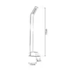 LEDTM® GREENERY 90544 Φωτιστικό Κολωνάκι Κήπου LED 15W 1500lm 120° AC 220-240V Αδιάβροχο IP65 - Θερμό Λευκό 2700K - Bridgelux COB Chip - Γκρι Ανθρακί Ματ - Μ8 x Π15 x Υ70cm - 3 Χρόνια Εγγύηση - Image 5