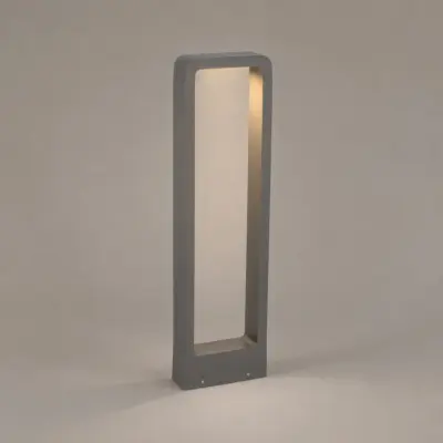 Alternative view of LEDTM® BACKYARD 90546 Φωτιστικό Κολωνάκι Κήπου LED 15W 1500lm 60° AC 220-240V Αδιάβροχο IP65 Θερμό Λευκό 2700K - Bridgelux COB Chip - Γκρι Ανθρακί Ματ - Μ16 x Π5.5 x Υ58cm - 3 Χρόνια Εγγύηση