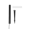 LEDTM® REED GLB-103-0008 Φωτιστικό Κολωνάκι Κήπου με Καρφωτή Βάση LED 5W 450lm 360° DC 24V Αδιάβροχο IP65 Θερμό Λευκό 2700K - Sanan SMD Chip - Μαύρο Ματ - Μ3 x Π3 x Υ65cm - 3 Χρόνια Εγγύηση - Image 10