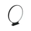 LEDTM® LUNEA GLB-103-0009 Φωτιστικό Κολωνάκι Κήπου LED 15W 1350lm 120° AC 220-240V Αδιάβροχο IP65 Θερμό Λευκό 2700K - Sanan SMD Chip - Μαύρο Ματ - Μ45 x Π7 x Υ50cm - 3 Χρόνια Εγγύηση