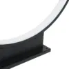 LEDTM® LUNEA GLB-103-0009 Φωτιστικό Κολωνάκι Κήπου LED 15W 1350lm 120° AC 220-240V Αδιάβροχο IP65 Θερμό Λευκό 2700K - Sanan SMD Chip - Μαύρο Ματ - Μ45 x Π7 x Υ50cm - 3 Χρόνια Εγγύηση - Image 4