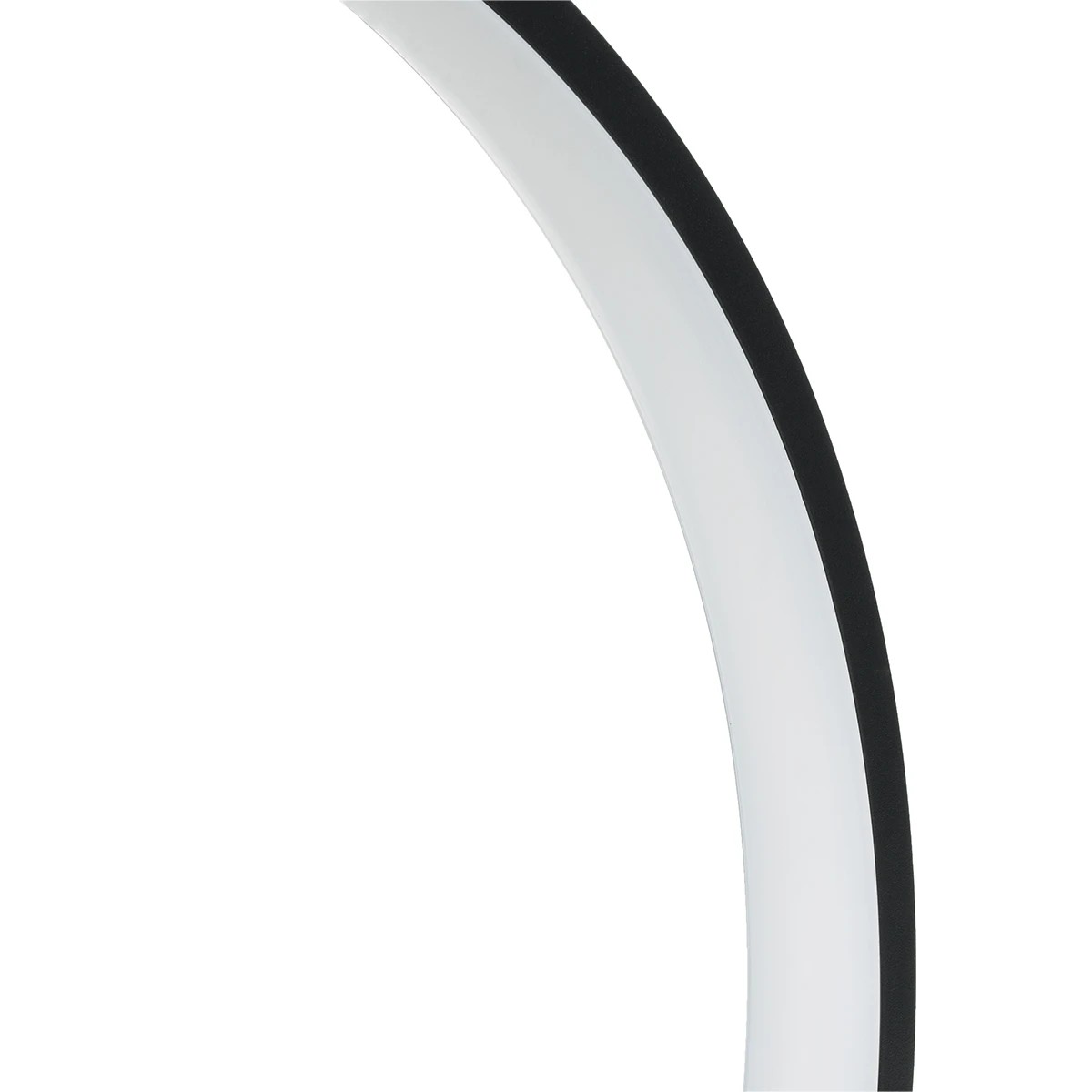 LEDTM® LUNEA GLB-103-0009 Φωτιστικό Κολωνάκι Κήπου LED 15W 1350lm 120° AC 220-240V Αδιάβροχο IP65 Θερμό Λευκό 2700K - Sanan SMD Chip - Μαύρο Ματ - Μ45 x Π7 x Υ50cm - 3 Χρόνια Εγγύηση - Image 10