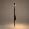 LEDTM® EDGE GLB-103-0011 Φωτιστικό Κολωνάκι Κήπου με Καρφωτή Βάση LED 3W 270lm 60° DC 24V Αδιάβροχο IP65 Θερμό Λευκό 2700K - Sanan SMD Chip - Μαύρο Ματ - Μ6 x Π6 x Υ45cm - 3 Χρόνια Εγγύηση - Image 2