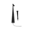 LEDTM® EDGE GLB-103-0011 Φωτιστικό Κολωνάκι Κήπου με Καρφωτή Βάση LED 3W 270lm 60° DC 24V Αδιάβροχο IP65 Θερμό Λευκό 2700K - Sanan SMD Chip - Μαύρο Ματ - Μ6 x Π6 x Υ45cm - 3 Χρόνια Εγγύηση - Image 11