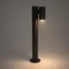 LEDTM® STEM GLB-103-0012 Φωτιστικό Κολωνάκι Κήπου LED 12W 1080lm 60° AC 220-240V Αδιάβροχο IP65 Θερμό Λευκό 2700K - Sanan SMD Chip - Μαύρο Ματ - Μ12 x Π18 x Υ60cm - 3 Χρόνια Εγγύηση - Image 2