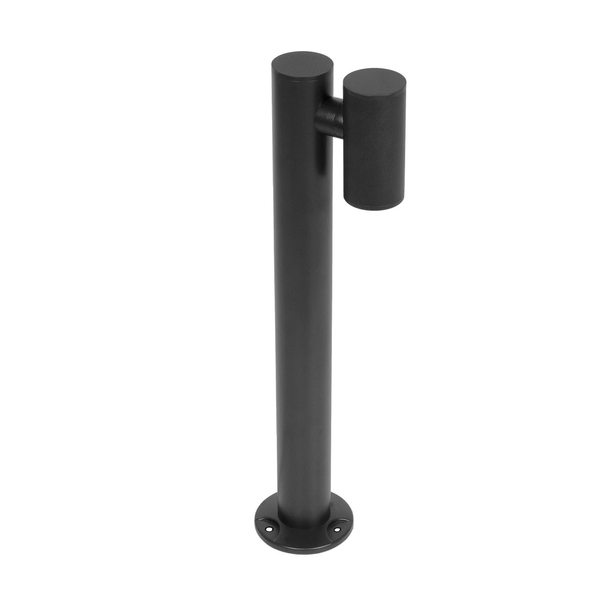 LEDTM® STEM GLB-103-0012 Φωτιστικό Κολωνάκι Κήπου LED 12W 1080lm 60° AC 220-240V Αδιάβροχο IP65 Θερμό Λευκό 2700K - Sanan SMD Chip - Μαύρο Ματ - Μ12 x Π18 x Υ60cm - 3 Χρόνια Εγγύηση - Image 3