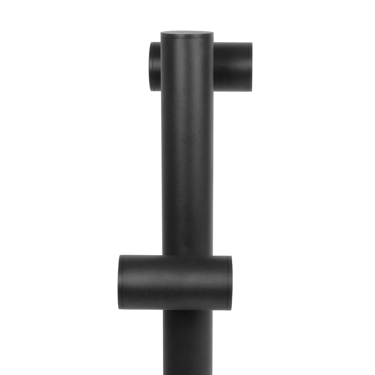 LEDTM® STEM GLB-103-0013 Φωτιστικό Κολωνάκι Κήπου LED 24W 2160lm 60° AC 220-240V Αδιάβροχο IP65 Θερμό Λευκό 2700K - Sanan SMD Chip - Μαύρο Ματ - Μ12 x Π25 x Υ80cm - 3 Χρόνια Εγγύηση - Image 9