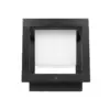 LEDTM® PRISM GLB-103-0017 Φωτιστικό Κολωνάκι Κήπου LED 10W 900lm 90° AC 220-240V Αδιάβροχο IP65 Θερμό Λευκό 2700K - Sanan SMD Chip - Μαύρο Ματ - Μ15 x Π15 x Υ16cm - 3 Χρόνια Εγγύηση - Image 7