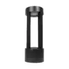 LEDTM® PRISM GLB-103-0018 Φωτιστικό Κολωνάκι Κήπου LED 8W 720lm 90° AC 220-240V Αδιάβροχο IP65 Θερμό Λευκό 2700K - Sanan SMD Chip - Μαύρο Ματ - Μ10.5 x Π10.5 x Υ30cm - 3 Χρόνια Εγγύηση - Image 7