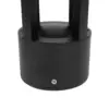 LEDTM® PRISM GLB-103-0018 Φωτιστικό Κολωνάκι Κήπου LED 8W 720lm 90° AC 220-240V Αδιάβροχο IP65 Θερμό Λευκό 2700K - Sanan SMD Chip - Μαύρο Ματ - Μ10.5 x Π10.5 x Υ30cm - 3 Χρόνια Εγγύηση - Image 9