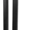 LEDTM® PRISM GLB-103-0018 Φωτιστικό Κολωνάκι Κήπου LED 8W 720lm 90° AC 220-240V Αδιάβροχο IP65 Θερμό Λευκό 2700K - Sanan SMD Chip - Μαύρο Ματ - Μ10.5 x Π10.5 x Υ30cm - 3 Χρόνια Εγγύηση - Image 11