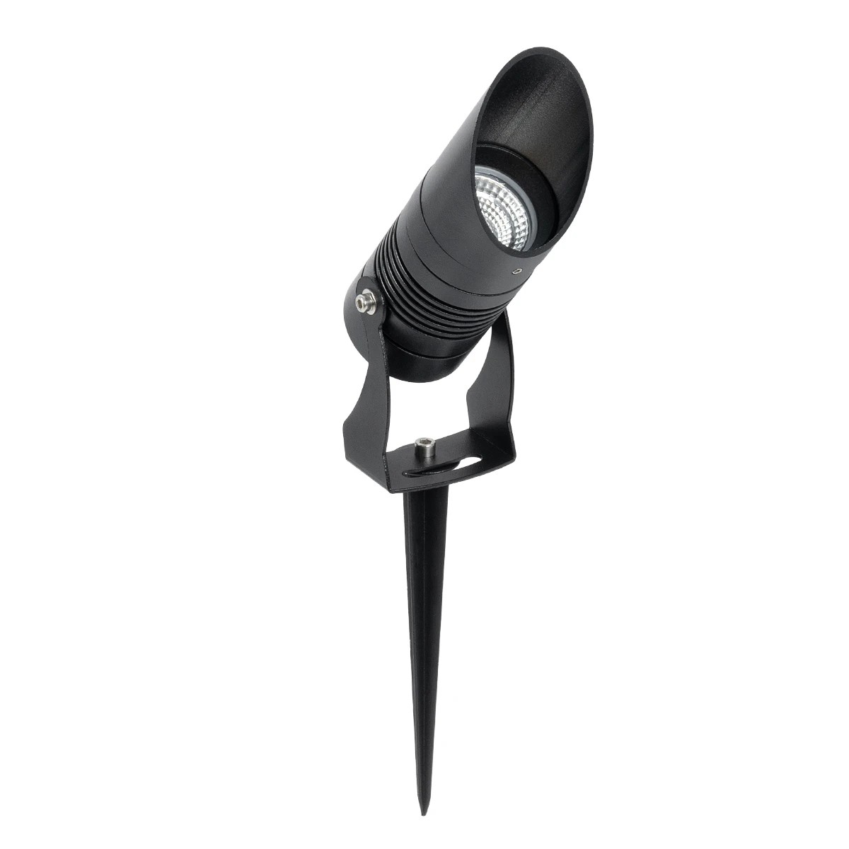 LEDTM® GARDO GLB-103-0025 Φωτιστικό Σποτ για Φυτά - Δέντρα με Βάση Κήπου / Καρφωτό LED 10W 900lm 24° DC 24V Αδιάβροχο IP65 Θερμό Λευκό 2700K - Sanan SMD Chip - Μαύρο Ματ - Μ5 x Π5 x Υ18cm - 3 Χρόνια Εγγύηση