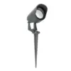 LEDTM® TREKO GLB-103-0026 Φωτιστικό Σποτ για Φυτά - Δέντρα με Βάση Κήπου / Καρφωτό LED 3W 270lm 5° DC 24V Αδιάβροχο IP65 Θερμό Λευκό 2700K - Sanan SMD Chip - Γκρι Ανθρακί Ματ - Μ5 x Π5 x Υ12cm - 3 Χρόνια Εγγύηση