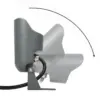 LEDTM® TREKO GLB-103-0026 Φωτιστικό Σποτ για Φυτά - Δέντρα με Βάση Κήπου / Καρφωτό LED 3W 270lm 5° DC 24V Αδιάβροχο IP65 Θερμό Λευκό 2700K - Sanan SMD Chip - Γκρι Ανθρακί Ματ - Μ5 x Π5 x Υ12cm - 3 Χρόνια Εγγύηση - Image 4