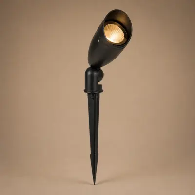 Alternative view of LEDTM® TRABI GLB-103-0028 Φωτιστικό Σποτ για Φυτά - Δέντρα με Βάση Κήπου / Καρφωτό LED 12W 1080lm 24° DC 24V Αδιάβροχο IP65 Θερμό Λευκό 2700K - Sanan SMD Chip - Μαύρο Ματ - Μ6.5 x Π6.5 x Υ18.5cm - 3 Χρόνια Εγγύηση