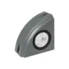 LEDTM® FLOODORA GLB-103-0029 Προβολέας Σποτ Wall Washer LED 3W 270lm 5° AC 220-240V Αδιάβροχο IP65 Θερμό Λευκό 2700K - Sanan SMD Chip - Γκρι Ανθρακί Ματ - Μ8 x Π5 x Υ8cm - 3 Χρόνια Εγγύηση